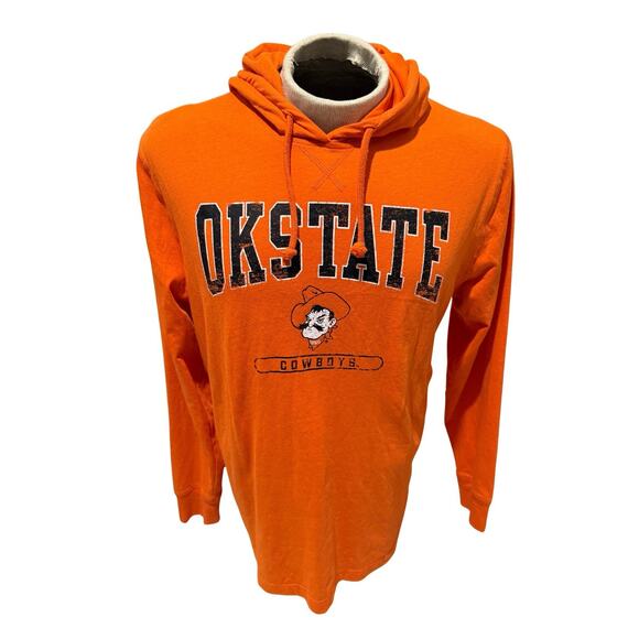 Oklahoma State Cowboys Hoodie Rivalry Threads Women Large Pistol Pete Pullover - Picture 1 of 7